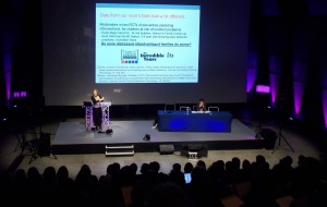 Photograph: Plenary Session 1 - Prof Frances Gardner, University of Oxford, UK